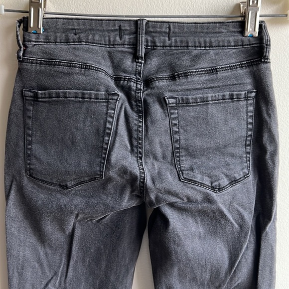 Bullhead Denim Junior’s Edgy Gray Skinny Jeans Size 24 - Picture 8 of 16